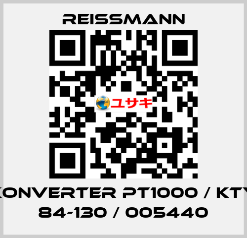 Konverter Pt1000 / KTY 84-130 / 005440 Reissmann