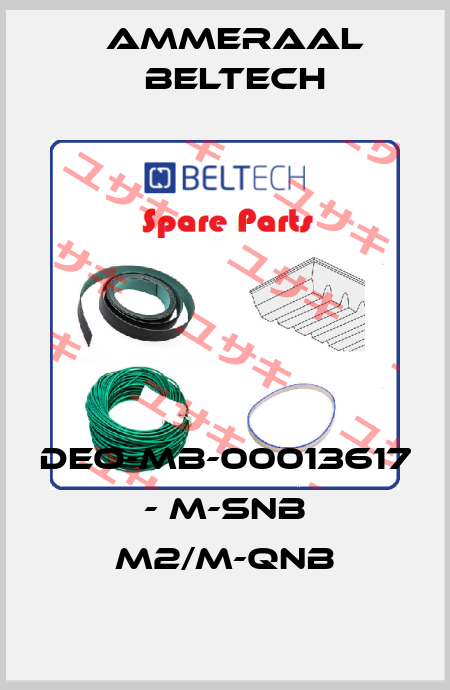 DEO-MB-00013617 - M-SNB M2/M-QNB Ammeraal Beltech