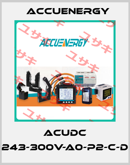 AcuDC 243-300V-A0-P2-C-D Accuenergy
