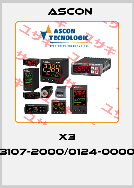 X3 3107-2000/0124-0000  Ascon