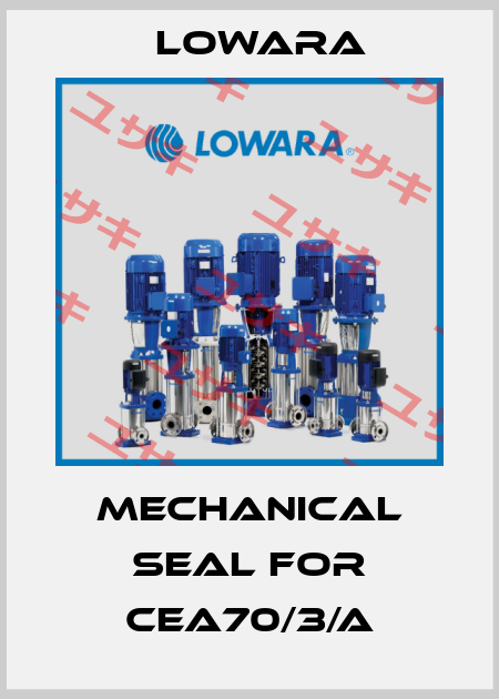 Mechanical seal for CEA70/3/A Lowara