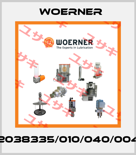 2038335/010/040/004 Woerner