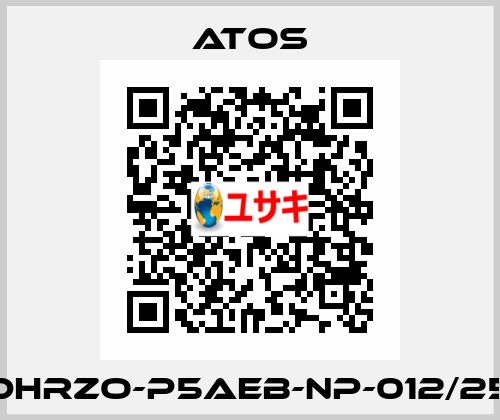 DHRZO-P5AEB-NP-012/25 Atos