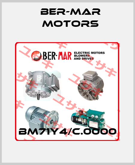 BM71Y4/C.0000 Ber-Mar Motors