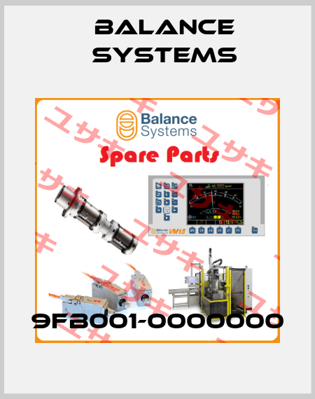 9FB001-0000000 Balance Systems