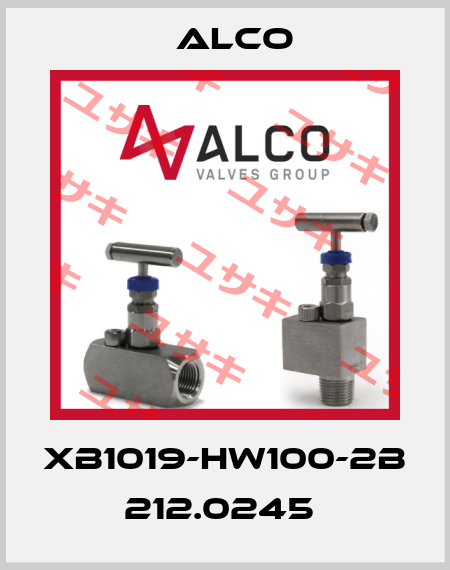 XB1019-HW100-2B  212.0245  Alco