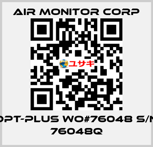 DPT-plus WO#76048 S/N 76048Q AIR MONITOR CORP