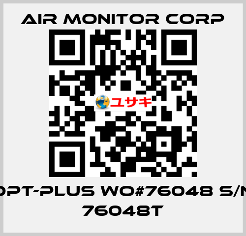 DPT-plus WO#76048 S/N 76048T AIR MONITOR CORP