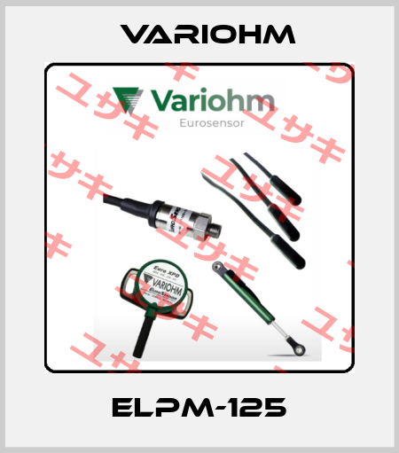 ELPM-125 Variohm