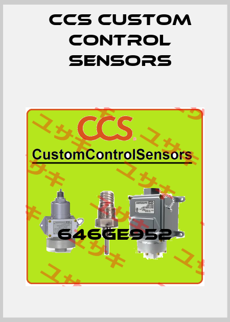 646GE952 CCS Custom Control Sensors