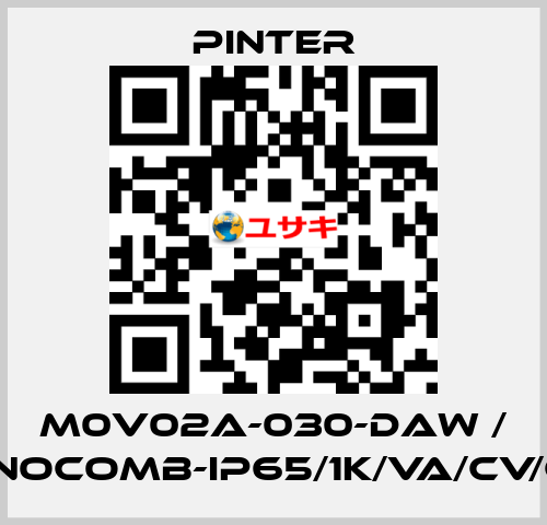 M0V02A-030-DAW / MANOCOMB-IP65/1K/VA/CV/G1/2 Pinter