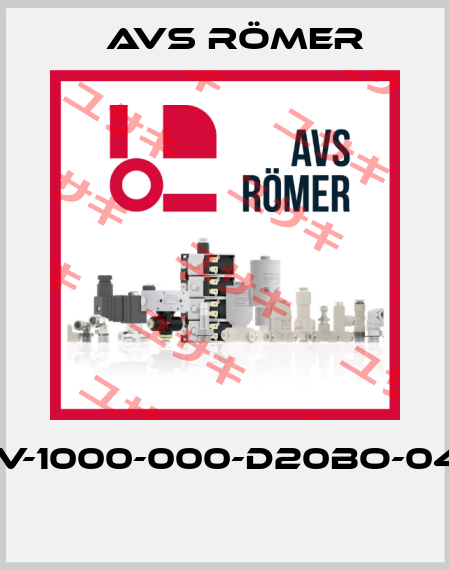 XGV-1000-000-D20BO-04-10  Avs Römer
