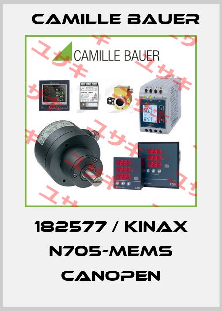 182577 / KINAX N705-MEMS CANopen Camille Bauer