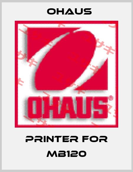 printer for MB120 Ohaus