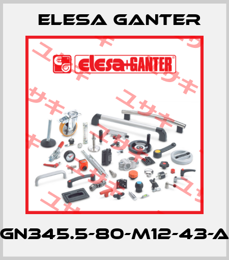 GN345.5-80-M12-43-A Elesa Ganter