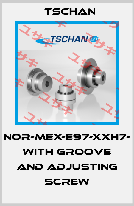 Nor-Mex-E97-XXH7- with groove and adjusting screw Tschan