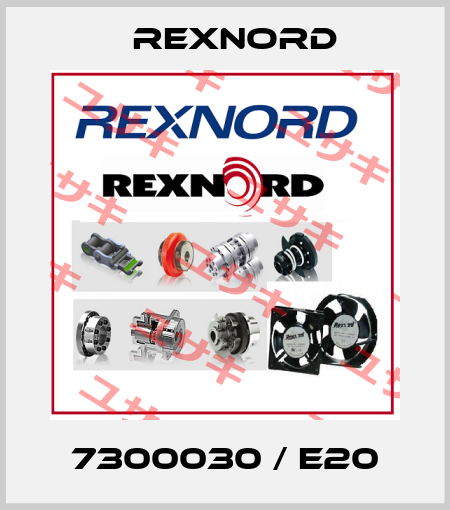 7300030 / E20 Rexnord