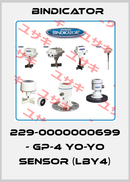 229-0000000699 - GP-4 YO-YO Sensor (LBY4) Bindicator