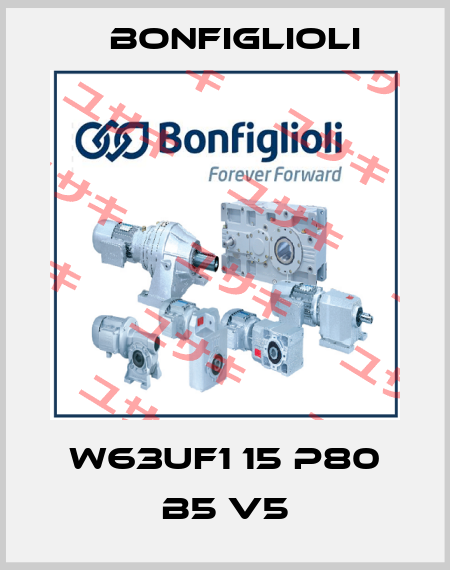 W63UF1 15 P80 B5 V5 Bonfiglioli
