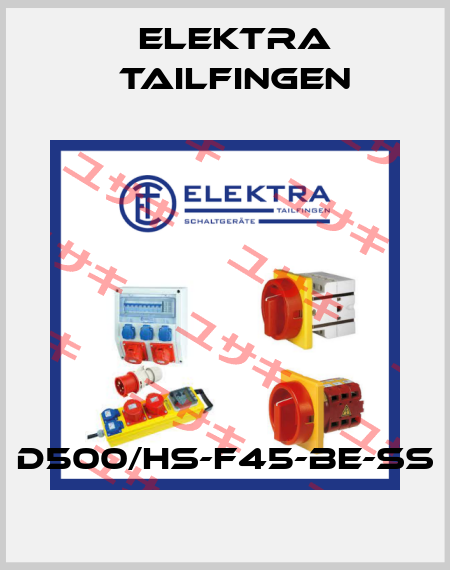 D500/HS-F45-BE-SS Elektra Tailfingen