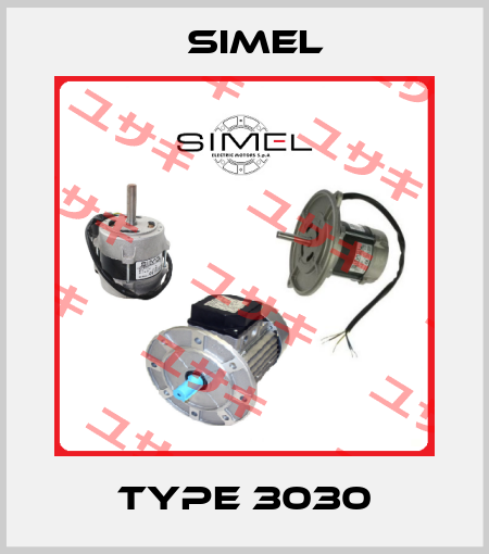 TYPE 3030 Simel