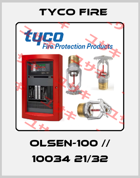 Olsen-100 // 10034 21/32 Tyco Fire