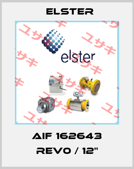 AIF 162643 Rev0 / 12" Elster