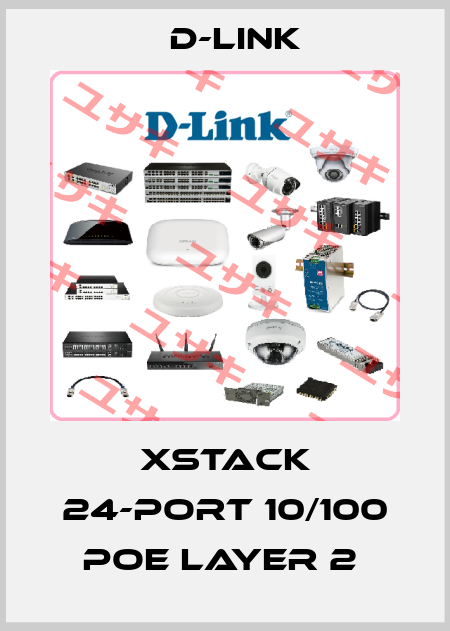 XSTACK 24-PORT 10/100 POE LAYER 2  D-Link