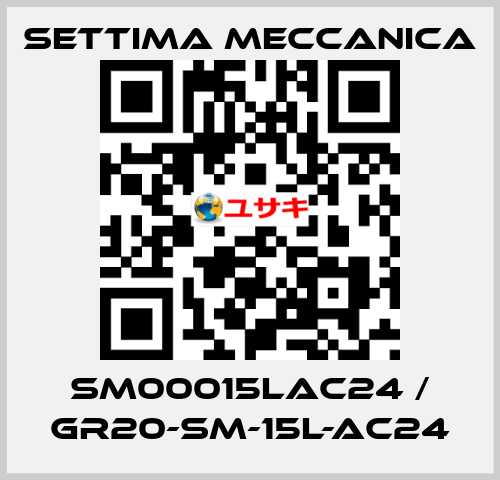 SM00015LAC24 / GR20-SM-15L-AC24 Settima Meccanica
