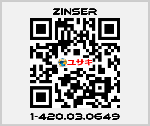 1-420.03.0649 Zinser