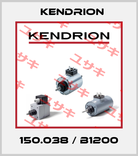 150.038 / B1200 Kendrion