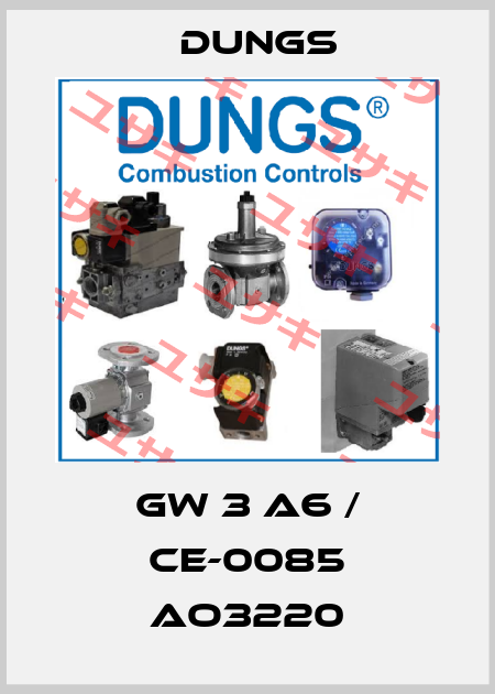 GW 3 A6 / CE-0085 AO3220 Dungs
