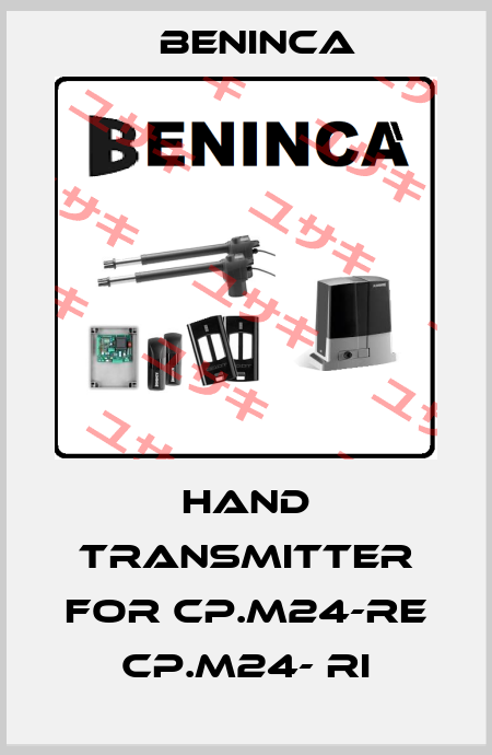 Hand transmitter for CP.M24-RE CP.M24- RI Beninca