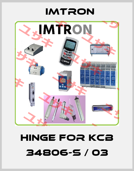 hinge for KCB 34806-S / 03 Imtron
