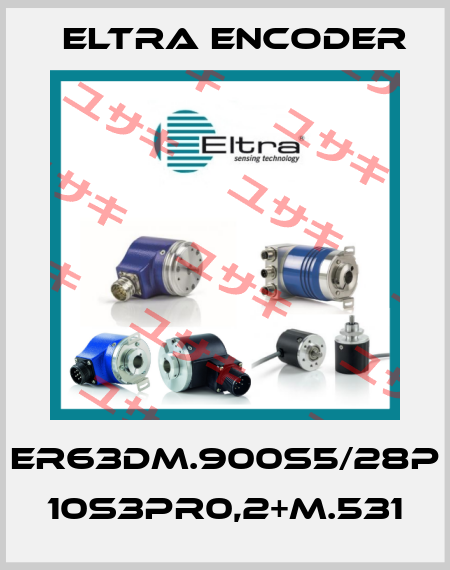 ER63DM.900S5/28P 10S3PR0,2+M.531 Eltra Encoder