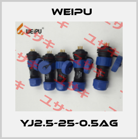 YJ2.5-25-0.5AG Weipu