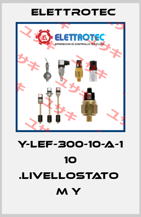Y-LEF-300-10-A-1 10 .LIVELLOSTATO  M Y  Elettrotec