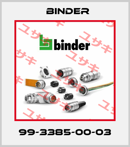 99-3385-00-03 Binder