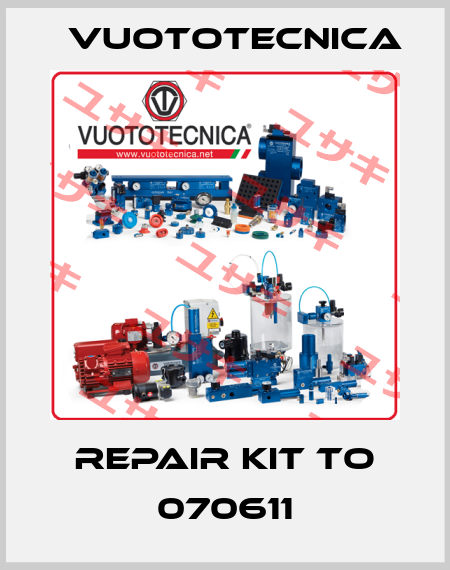 repair kit to 070611 Vuototecnica