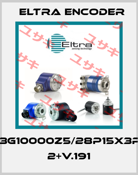 EL63G10000Z5/28P15X3PRO, 2+V.191 Eltra Encoder
