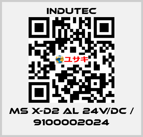 MS X-D2 AL 24V/DC / 9100002024 Indutec