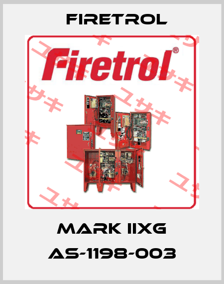 MARK IIXG AS-1198-003 Firetrol