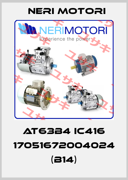 AT63B4 IC416 17051672004024 (B14) Neri Motori