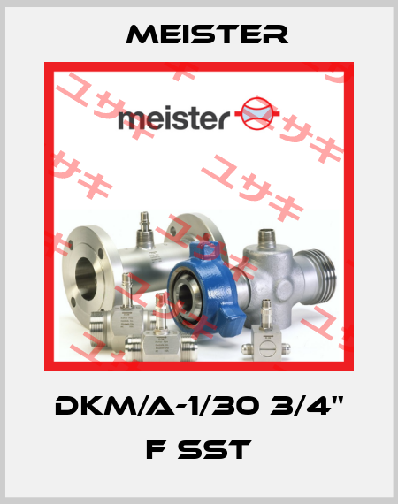 DKM/A-1/30 3/4'' F SST Meister
