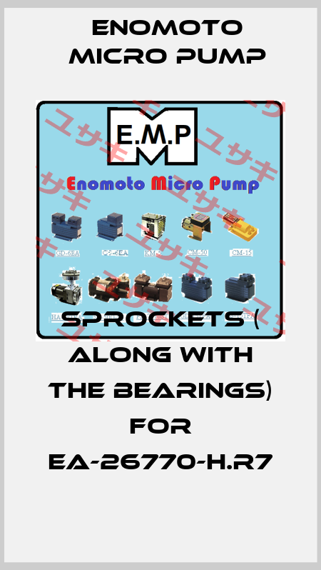 sprockets ( along with the bearings) for EA-26770-H.R7 Enomoto Micro Pump