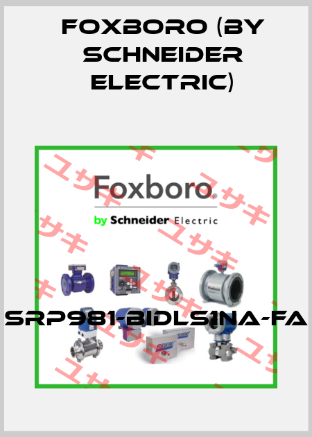 SRP981-BIDLS1NA-FA Foxboro (by Schneider Electric)