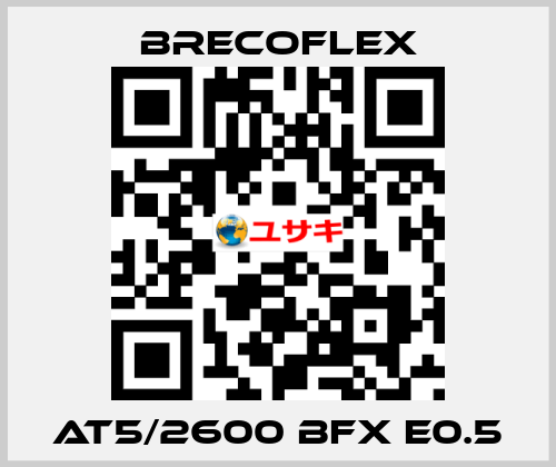 AT5/2600 BFX E0.5 Brecoflex