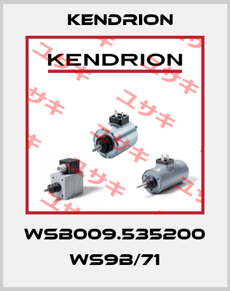 WSB009.535200 WS9B/71 Kendrion