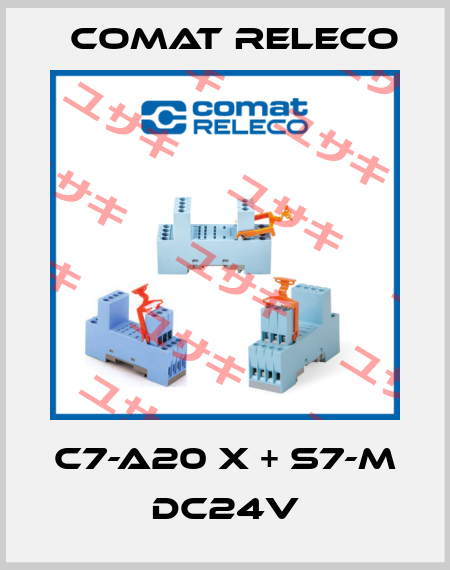 C7-A20 X + S7-M  DC24V Comat Releco