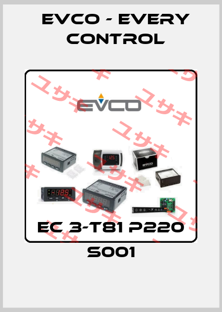 EC 3-T81 P220 S001 EVCO - Every Control